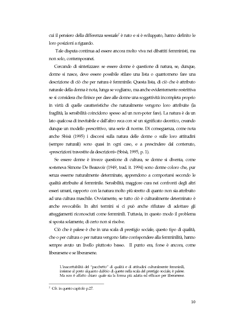 Anteprima della tesi: La comunicazione mediatica delle donne in politica: quali spazi e quali linguaggi, Pagina 6