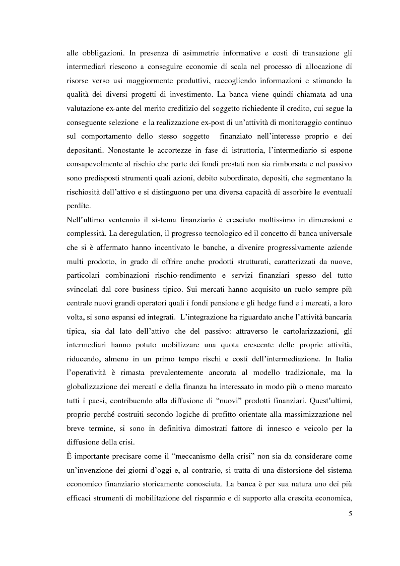 Anteprima della tesi: L’adeguatezza patrimoniale del sistema bancario tra crisi e Basilea 3, Pagina 10