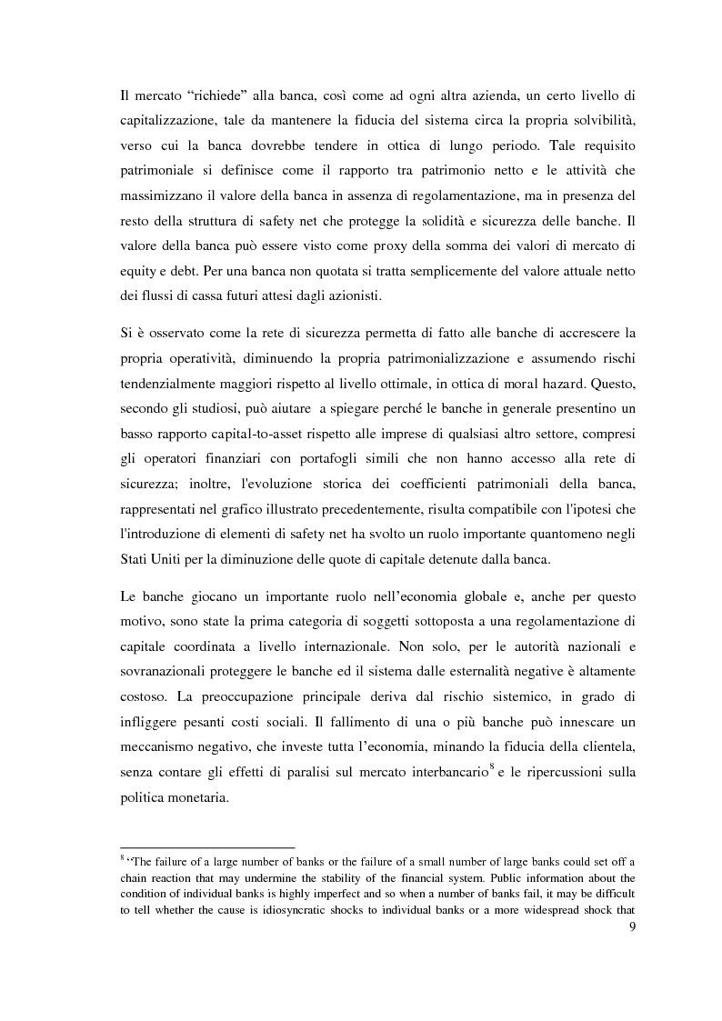 Anteprima della tesi: L’adeguatezza patrimoniale del sistema bancario tra crisi e Basilea 3, Pagina 14