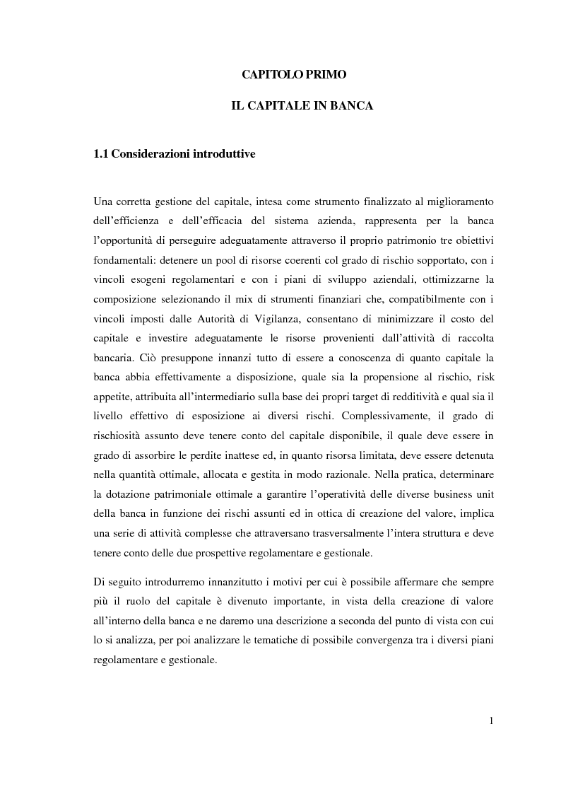 Anteprima della tesi: L’adeguatezza patrimoniale del sistema bancario tra crisi e Basilea 3, Pagina 6