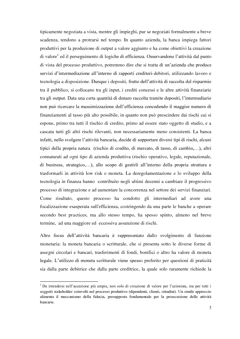Anteprima della tesi: L’adeguatezza patrimoniale del sistema bancario tra crisi e Basilea 3, Pagina 8