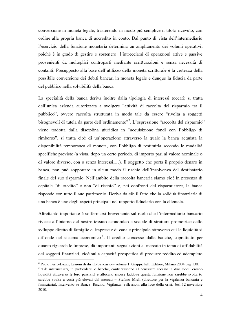 Anteprima della tesi: L’adeguatezza patrimoniale del sistema bancario tra crisi e Basilea 3, Pagina 9