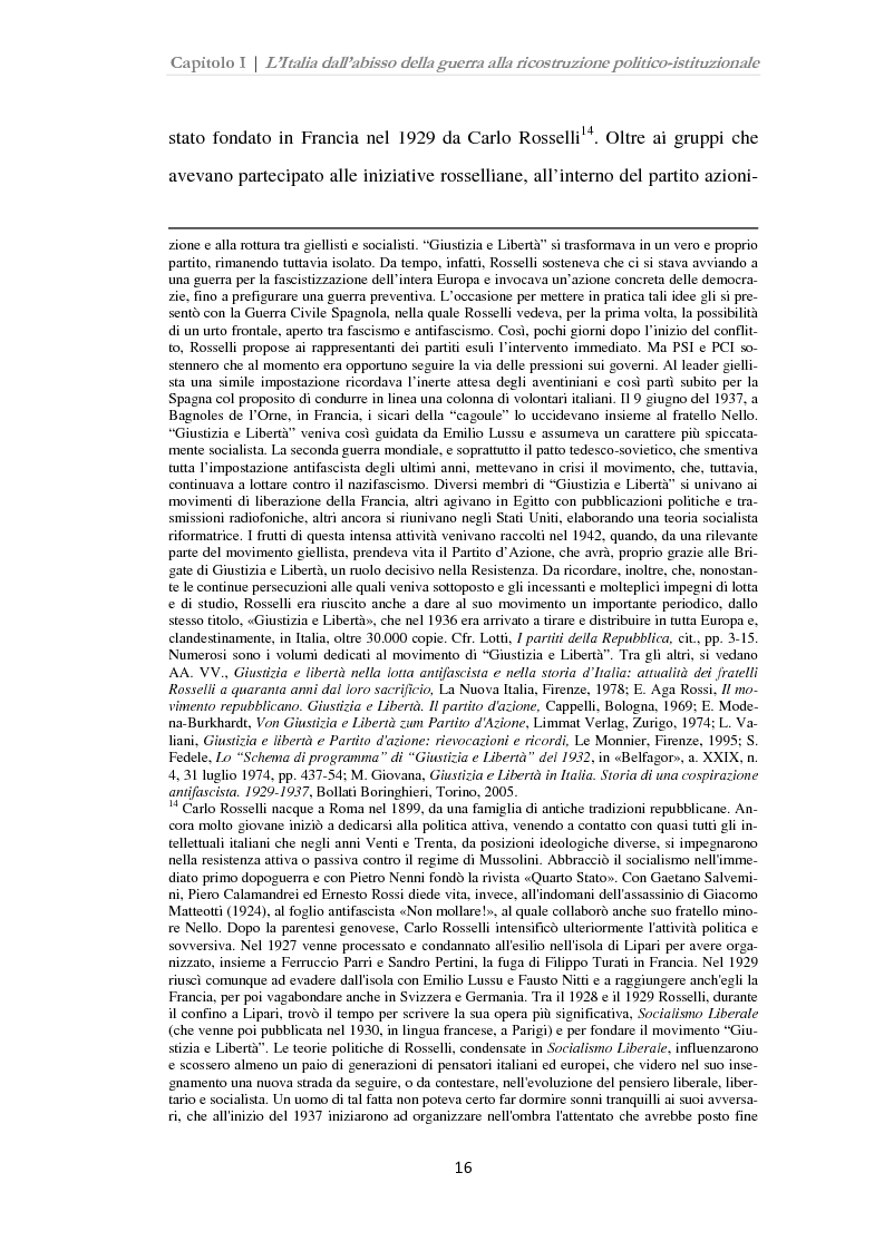 Anteprima della tesi: Istituzioni, opinione pubblica e stampa nella transizione tra Monarchia e Repubblica, Pagina 12