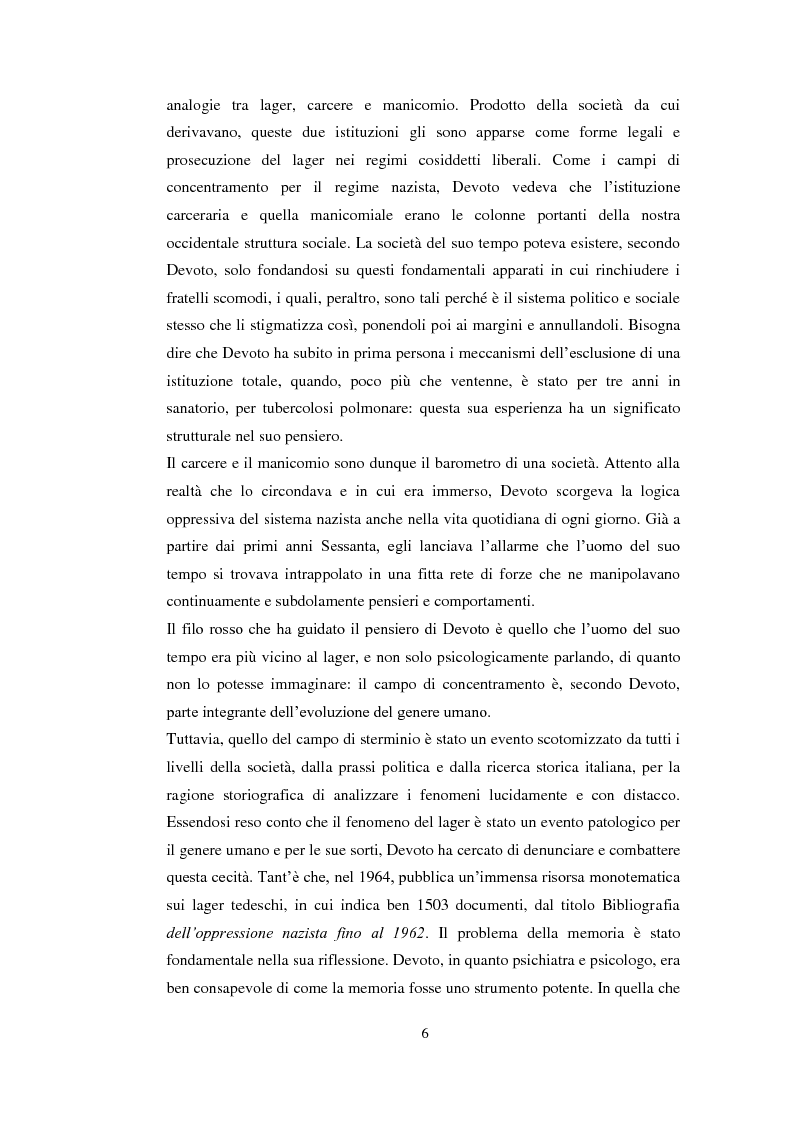 Anteprima della tesi: Psicologia politica e psicologia sociale in Andrea Devoto (1927-1994), Pagina 3