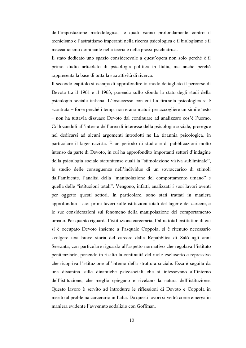 Anteprima della tesi: Psicologia politica e psicologia sociale in Andrea Devoto (1927-1994), Pagina 7