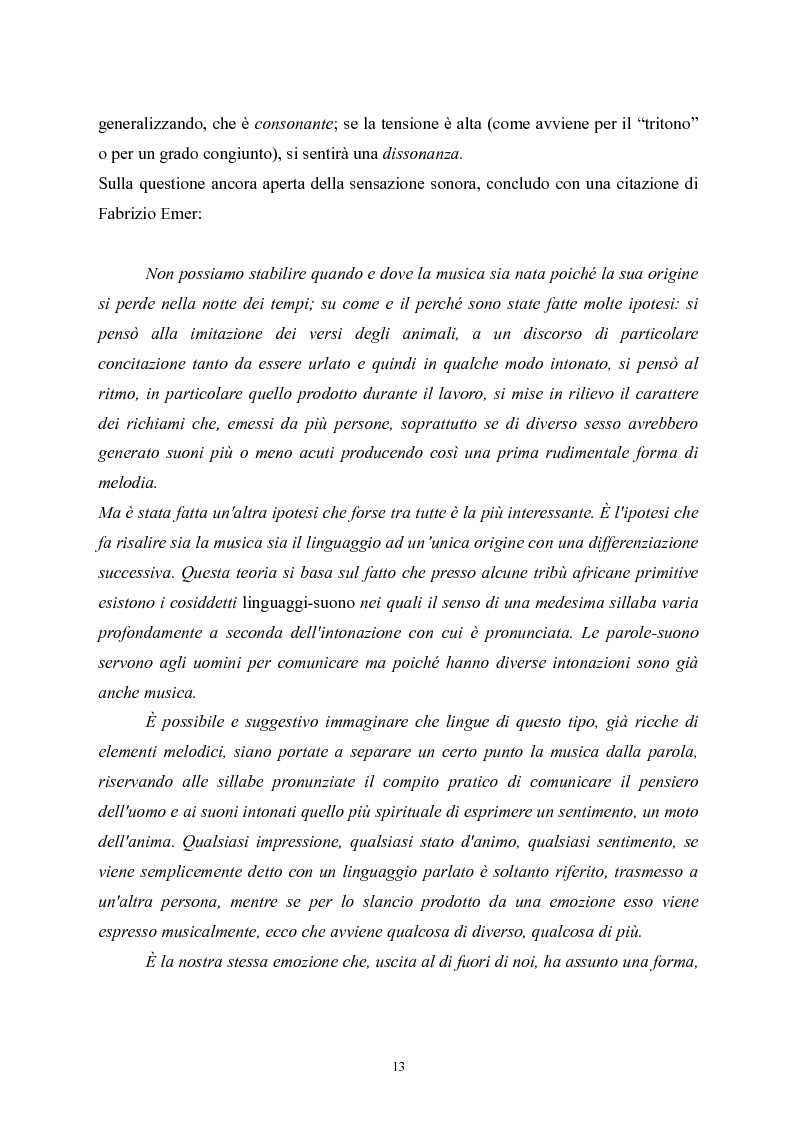 Anteprima della tesi: L’apprendimento della musica nella pedagogia contemporanea., Pagina 13