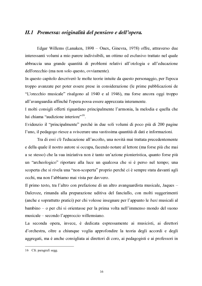 Anteprima della tesi: L’apprendimento della musica nella pedagogia contemporanea., Pagina 16