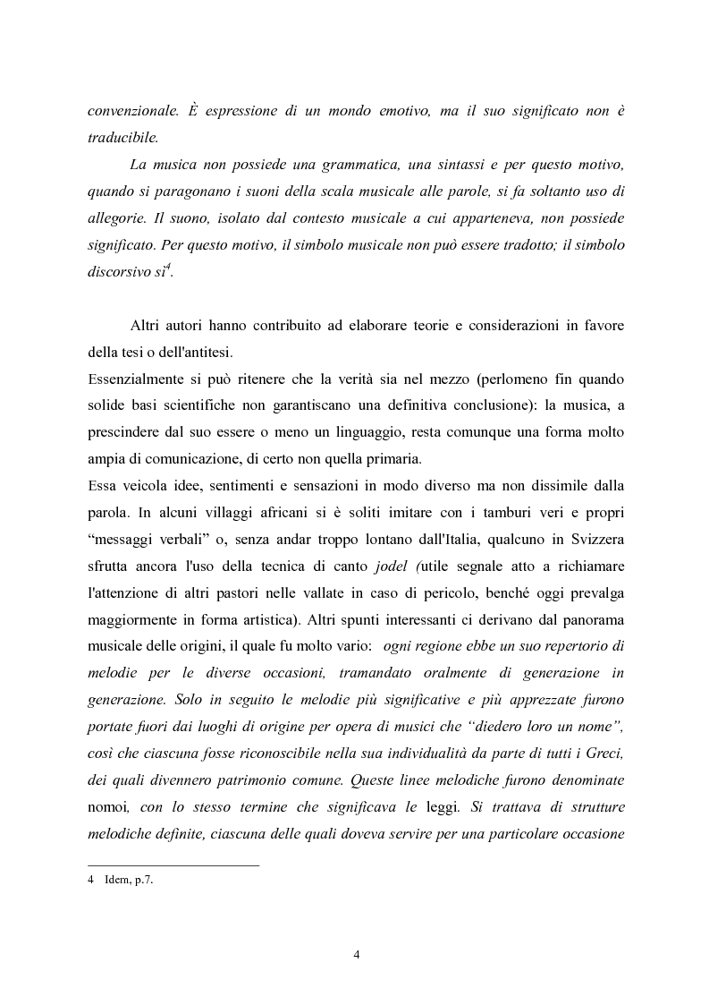 Anteprima della tesi: L’apprendimento della musica nella pedagogia contemporanea., Pagina 4