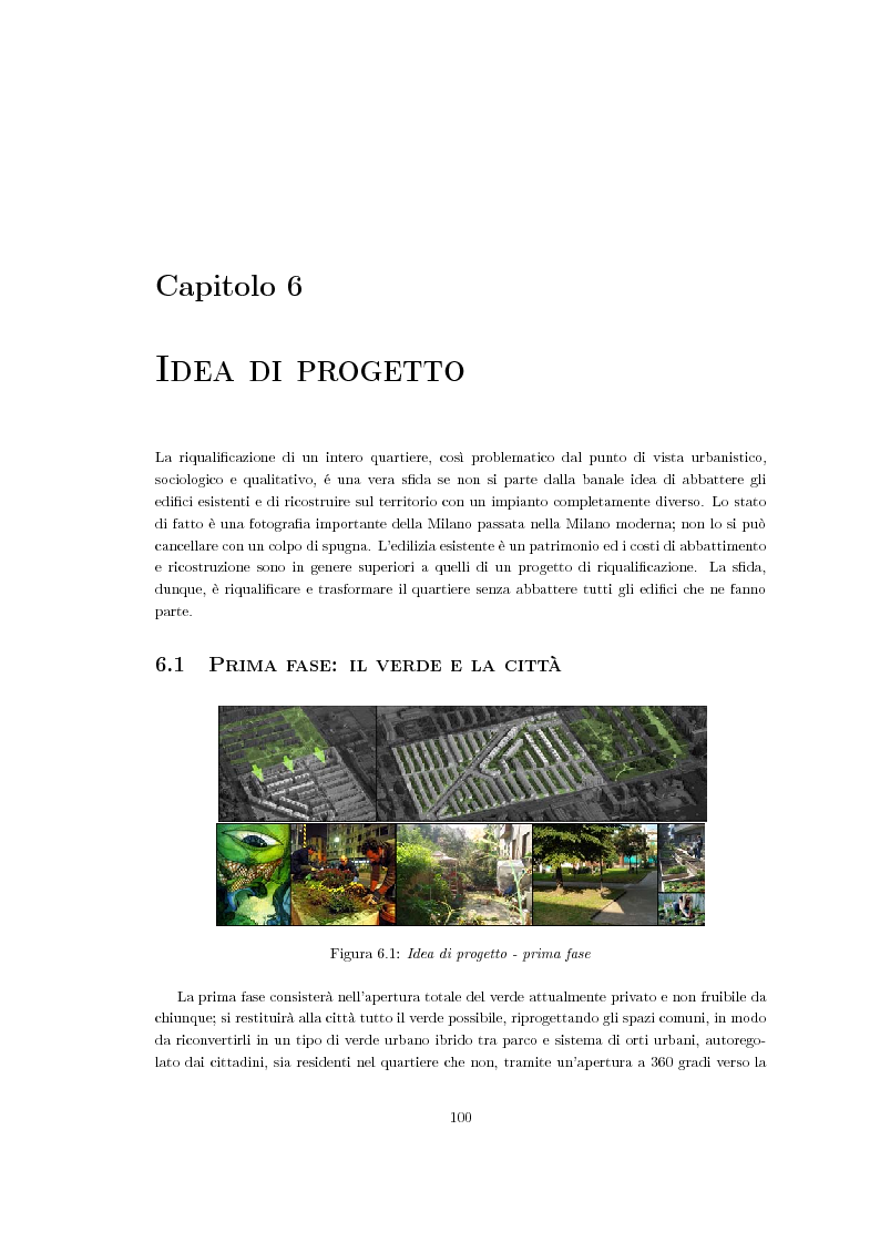 Anteprima della tesi: Riqualificazione urbana area ALER, Quartiere Giambellino, Milano, Pagina 10