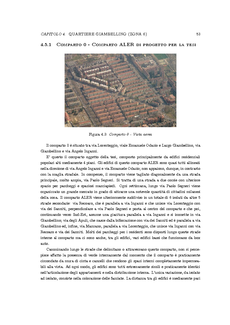 Anteprima della tesi: Riqualificazione urbana area ALER, Quartiere Giambellino, Milano, Pagina 9
