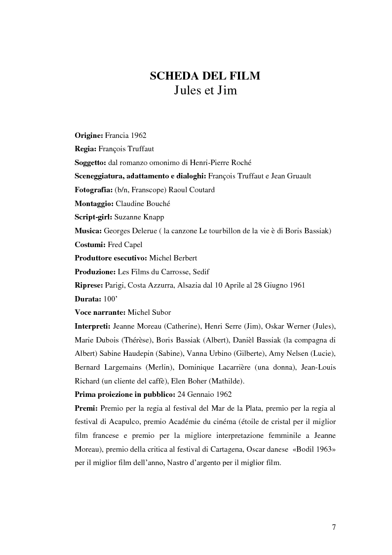 Anteprima della tesi: Jules et Jim attraverso gli occhi della critica, Pagina 6
