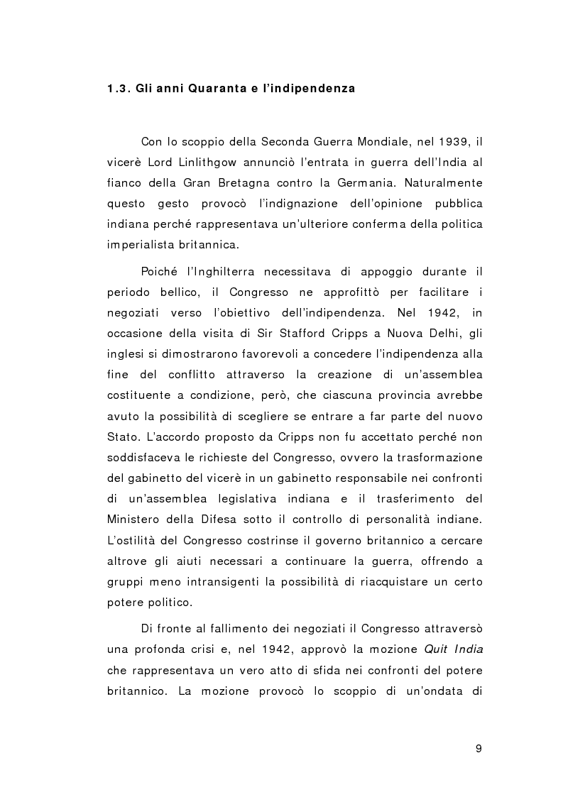 Anteprima della tesi: Il cammino della non violenza: Martin Luther King e Gandhi, Pagina 10