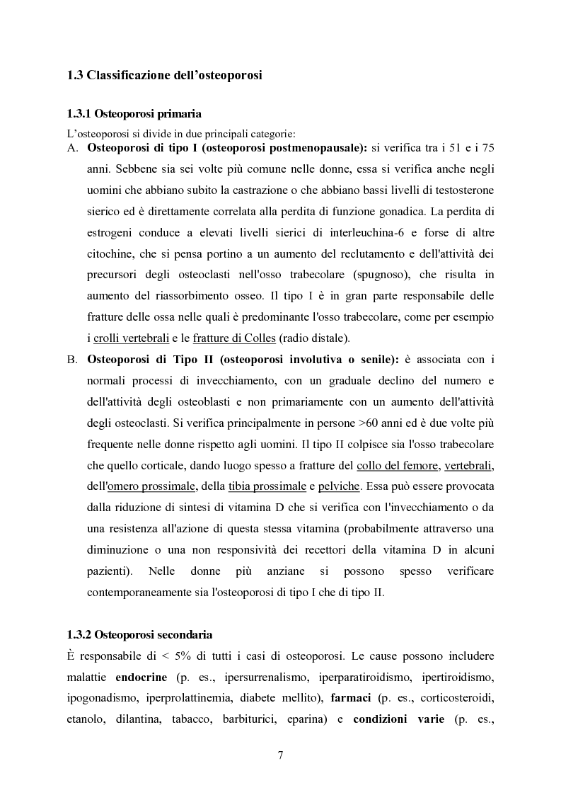 Anteprima della tesi: Ultrasonografia quantitativa falangea nella valutazione della familiarità dell’osteoporosi in pazienti con fratture prossimali di collo di femore, Pagina 4