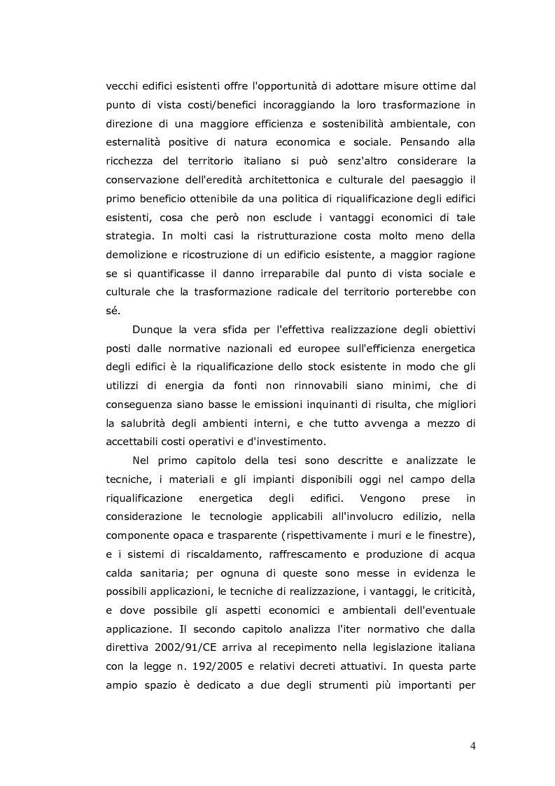 Anteprima della tesi: L'efficienza energetica degli edifici residenziali, Pagina 5