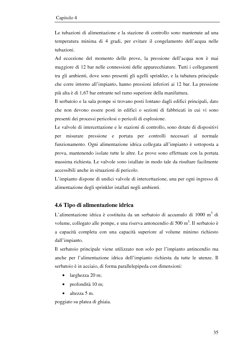 Anteprima della tesi: Impianto antincendio a servizio di un'industria elettronica, Pagina 6