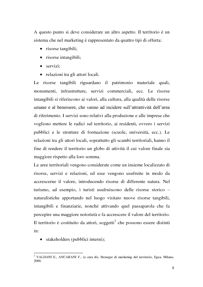 Anteprima della tesi: Marketing degli eventi e sviluppo territoriale: il caso ''Giochi del Mediterraneo Pescara 2009'', Pagina 5