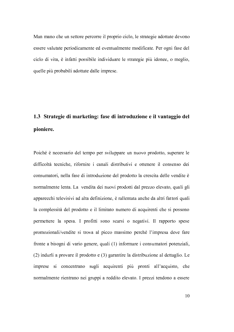 Anteprima della tesi: Ciclo vita prodotto e sue applicazioni., Pagina 10