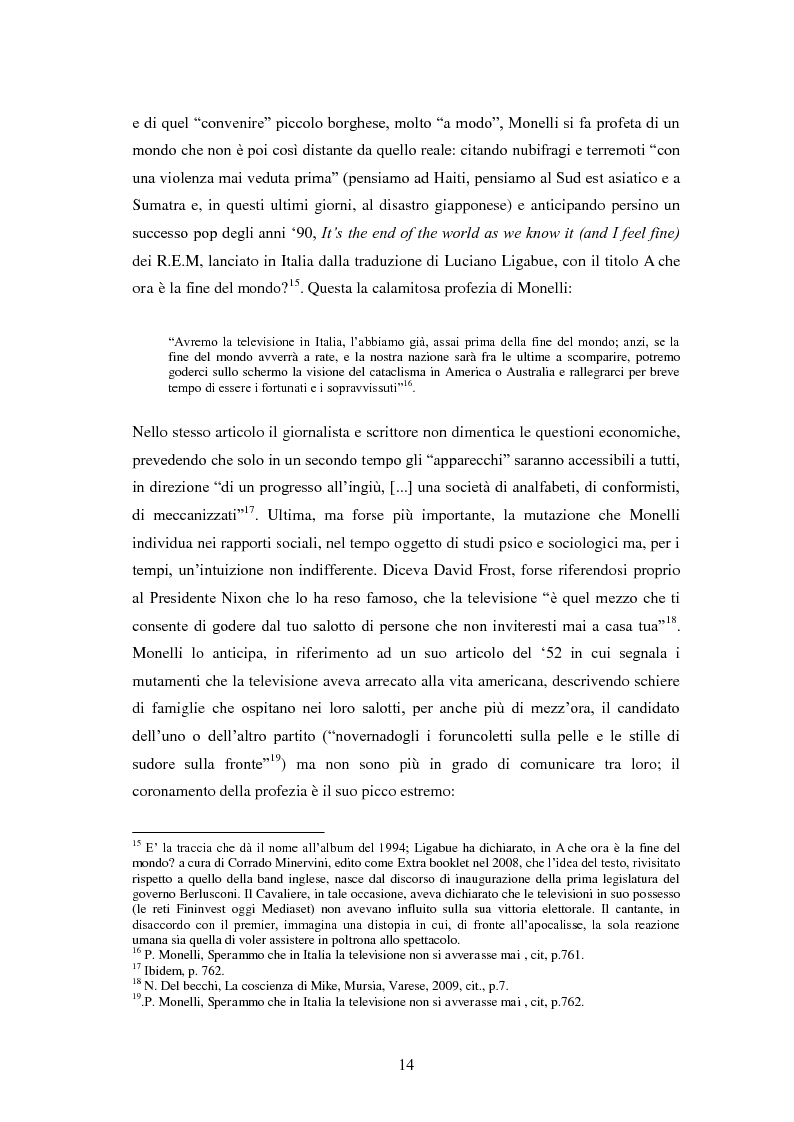 Anteprima della tesi: Le grandi firme della critica televisiva in Italia 1954-2000, Pagina 11