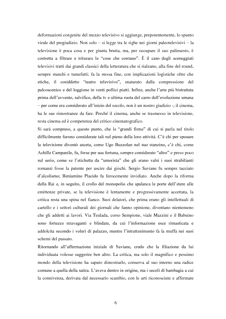 Anteprima della tesi: Le grandi firme della critica televisiva in Italia 1954-2000, Pagina 3