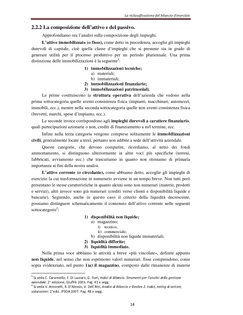 Anteprima della tesi: L'analisi per indici nella determinazione del rating bancario, Pagina 7