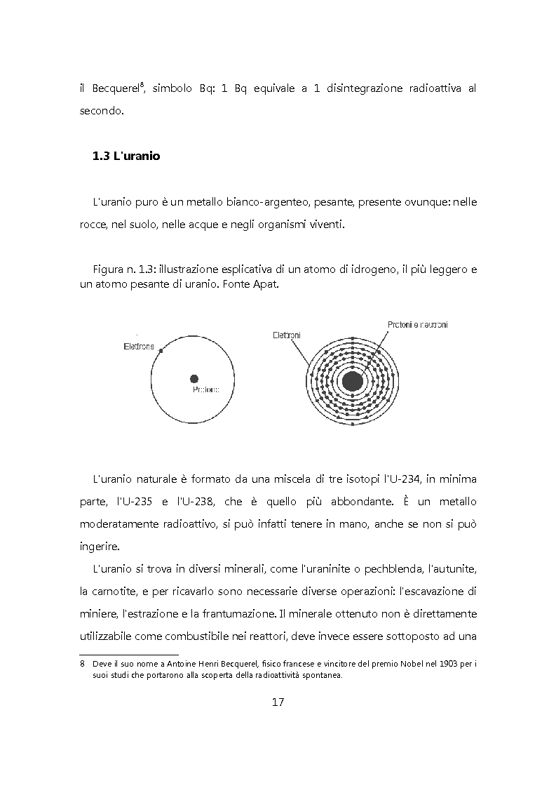 Anteprima della tesi: Chiudere il ciclo: rifiuti nucleari in Italia, Pagina 10