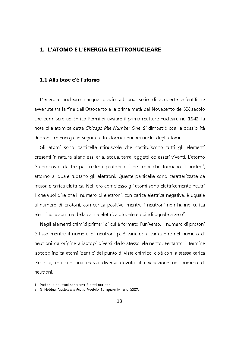 Anteprima della tesi: Chiudere il ciclo: rifiuti nucleari in Italia, Pagina 6