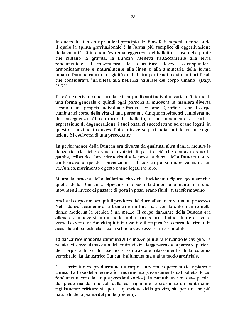 Anteprima della tesi: Danza e anoressia. L'ipotesi di Claude Lorin., Pagina 12