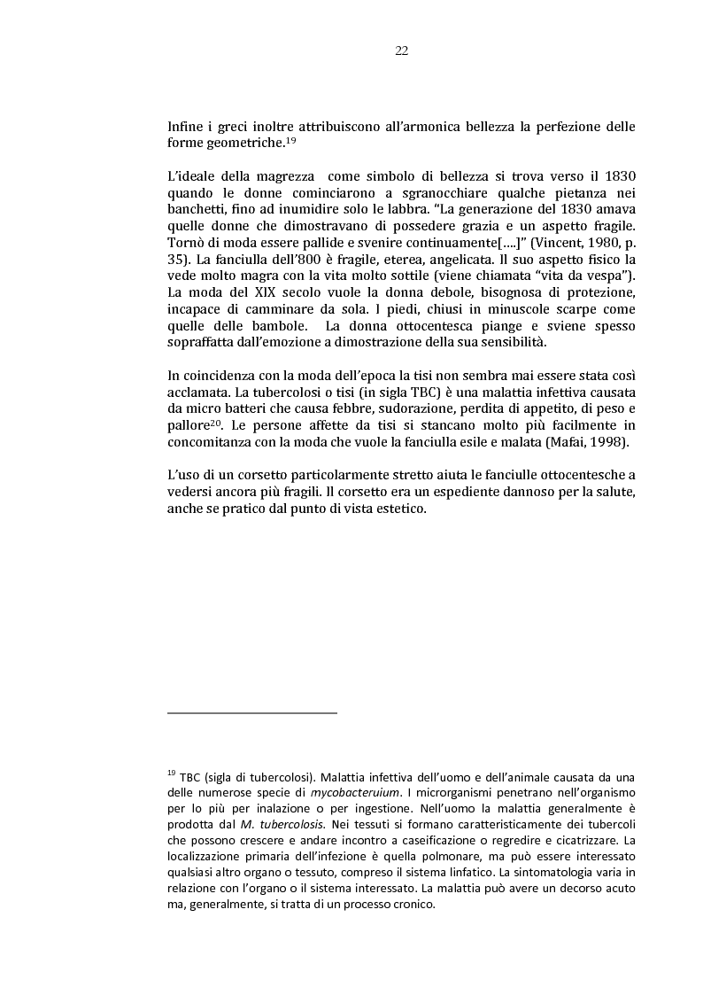 Anteprima della tesi: Danza e anoressia. L'ipotesi di Claude Lorin., Pagina 6