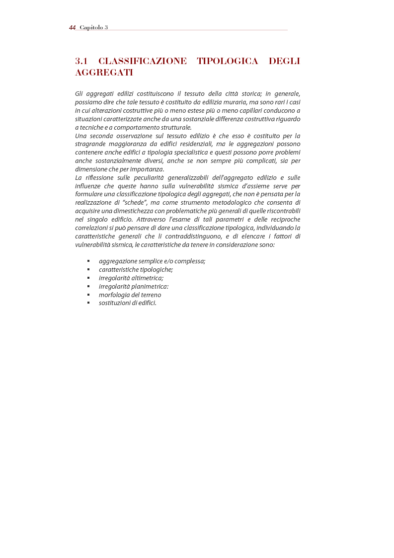 Anteprima della tesi: Analisi della risposta sismica degli aggregati storici, Pagina 6
