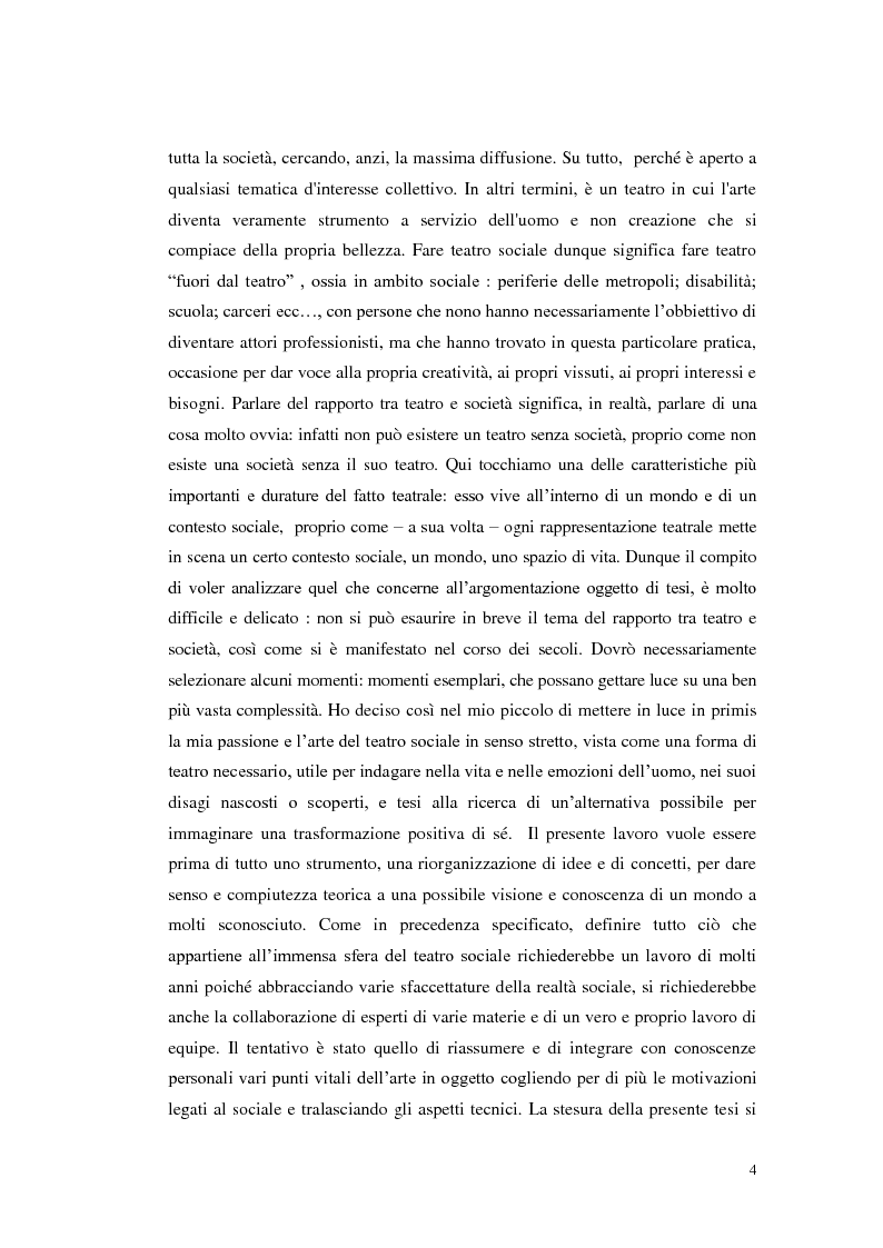 Anteprima della tesi: Le scene della vita, la vita in scena, Pagina 3