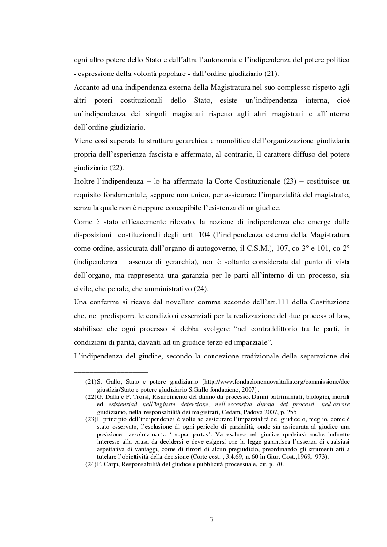 Anteprima della tesi: La responsabilità civile del magistrato e dell'arbitro, Pagina 10