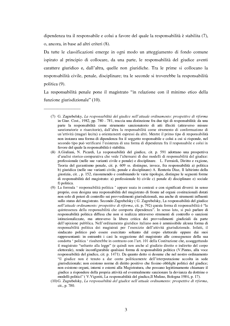 Anteprima della tesi: La responsabilità civile del magistrato e dell'arbitro, Pagina 6