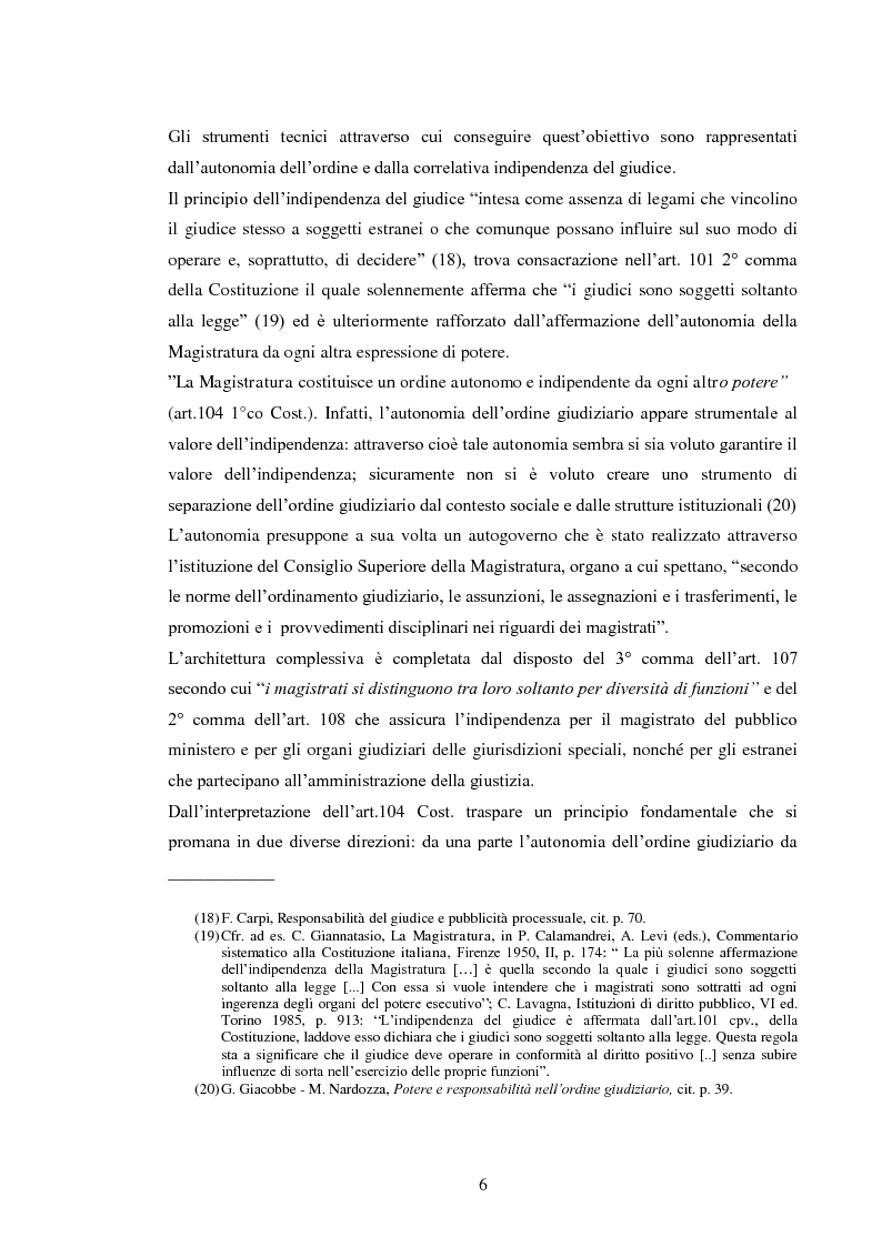 Anteprima della tesi: La responsabilità civile del magistrato e dell'arbitro, Pagina 9