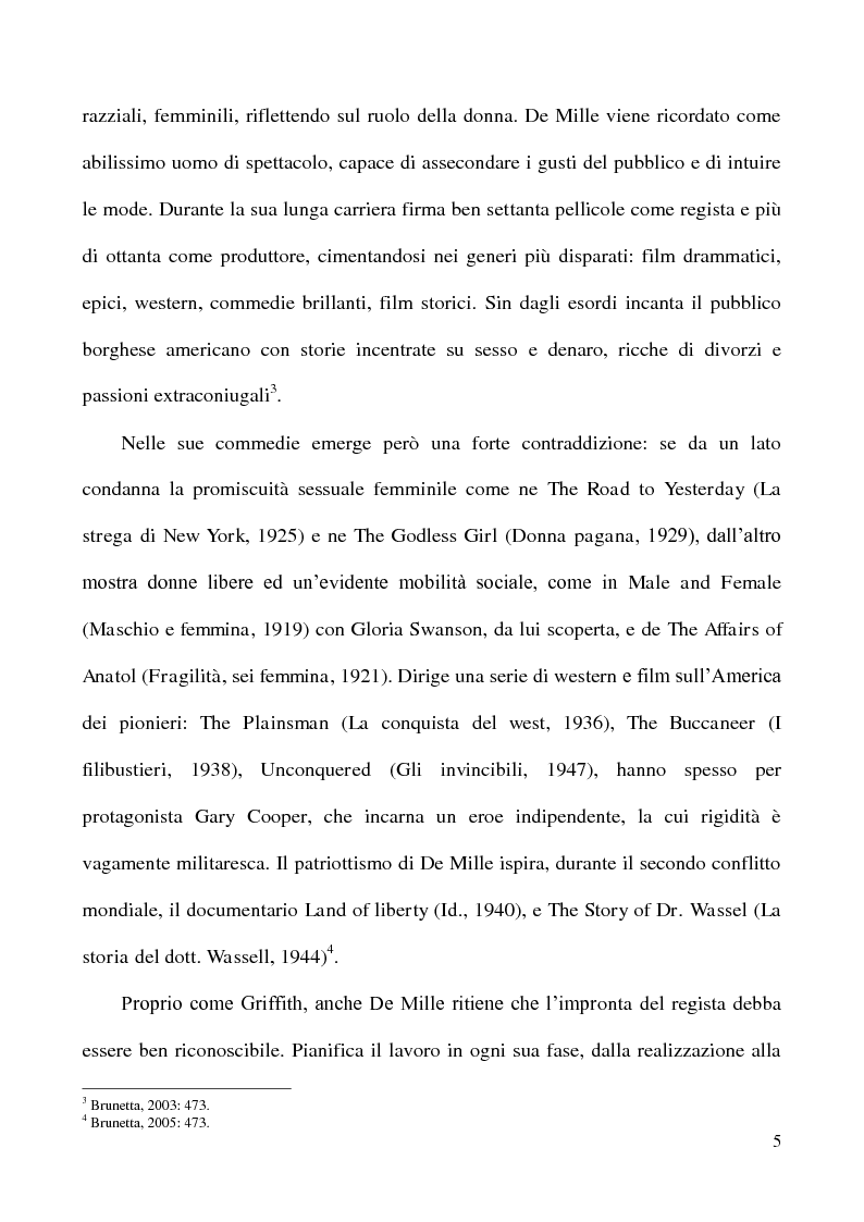 Anteprima della tesi: L'accoglienza critica italiana a "The Ten Commandments" (I dieci comandamenti, 1956) di Cecil B. De Mille, Pagina 4