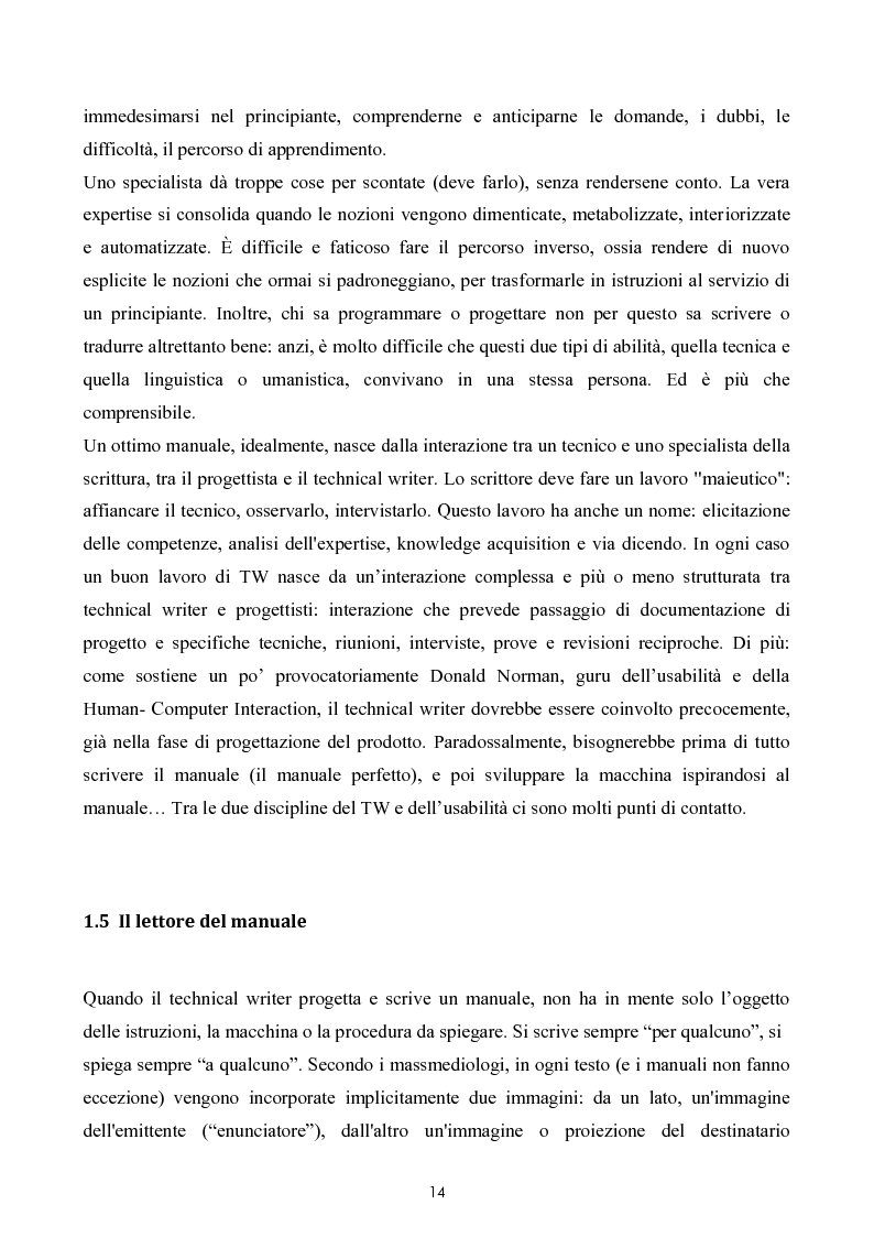 Anteprima della tesi: Razionalizzazione della procedura di realizzazione della documentazione tecnica di un bene strumentale., Pagina 10