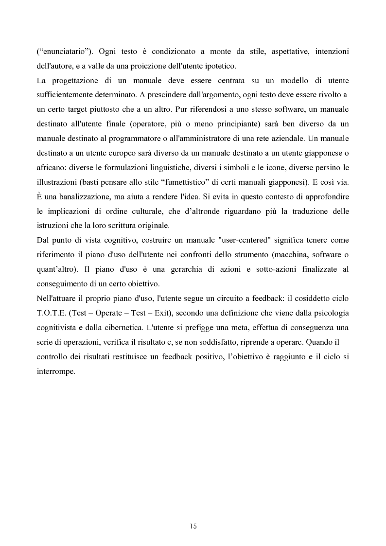 Anteprima della tesi: Razionalizzazione della procedura di realizzazione della documentazione tecnica di un bene strumentale., Pagina 11