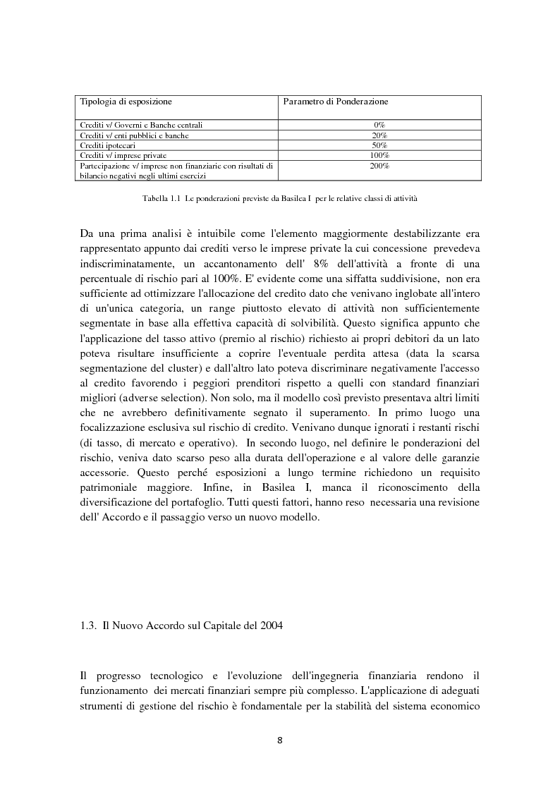 Anteprima della tesi: Basilea 3: l'evoluzione della normativa finanziaria a seguito della crisi dei mercati finanziari, Pagina 4