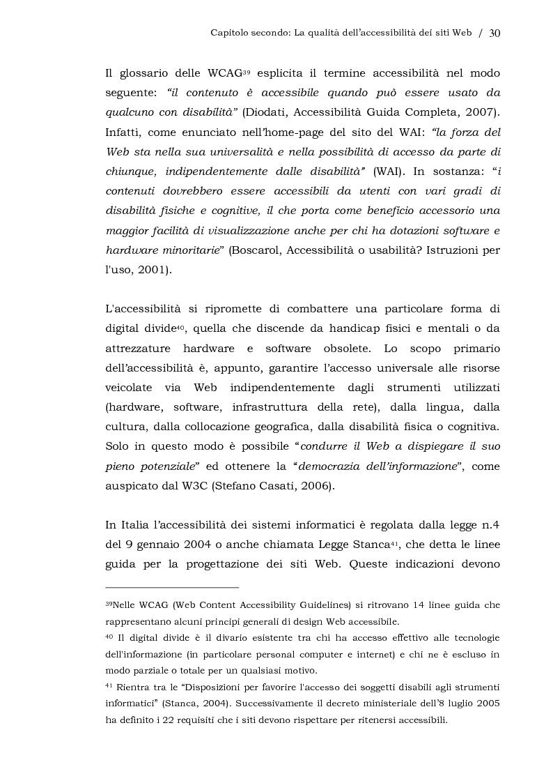 Anteprima della tesi: L'usabilità dei siti Web aziendali - Il caso Telecom Italia, Pagina 3