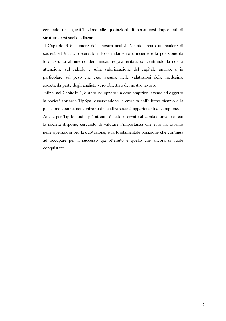 Anteprima della tesi: La quotazione in borsa delle SGR. Analisi e prospettive., Pagina 3