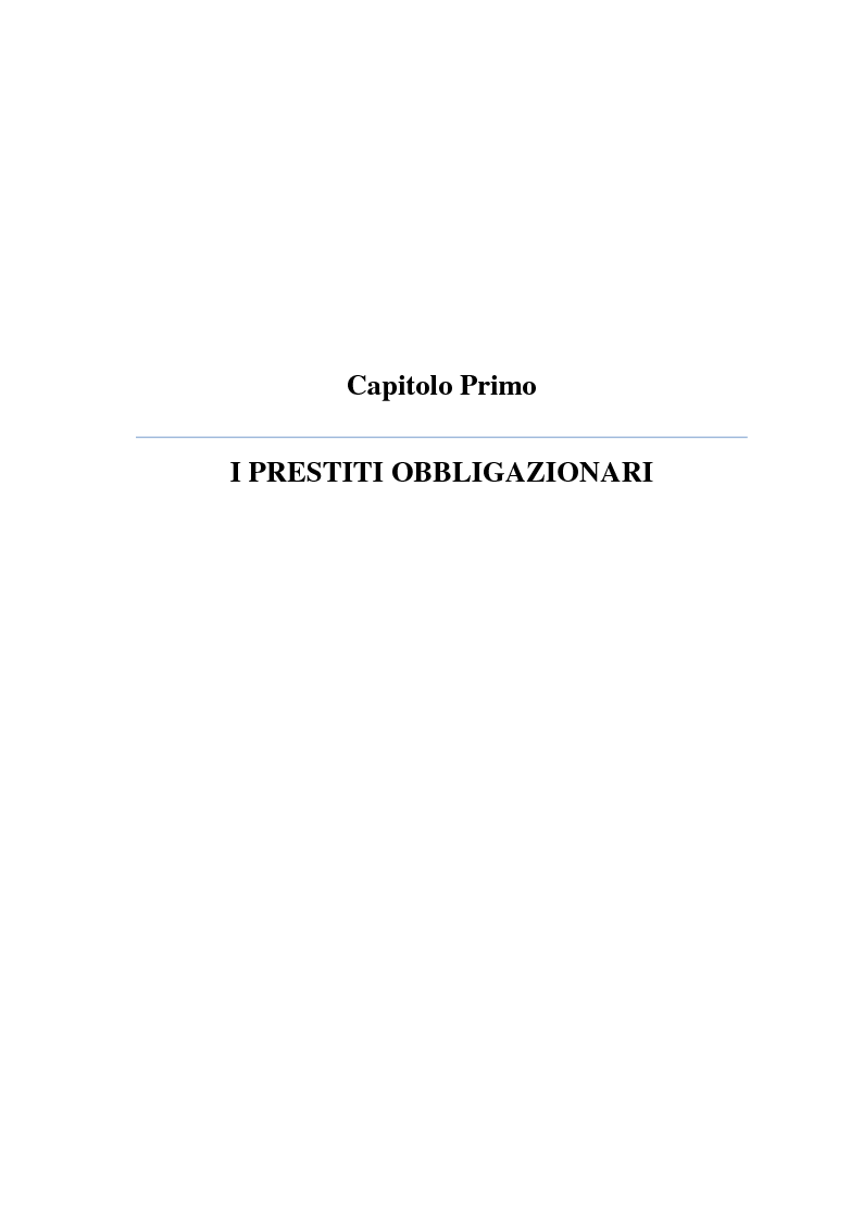 Anteprima della tesi: Profili contabili e di bilancio del prestito obbligazionario delle banche. Il caso della BCC Irpina, Pagina 2