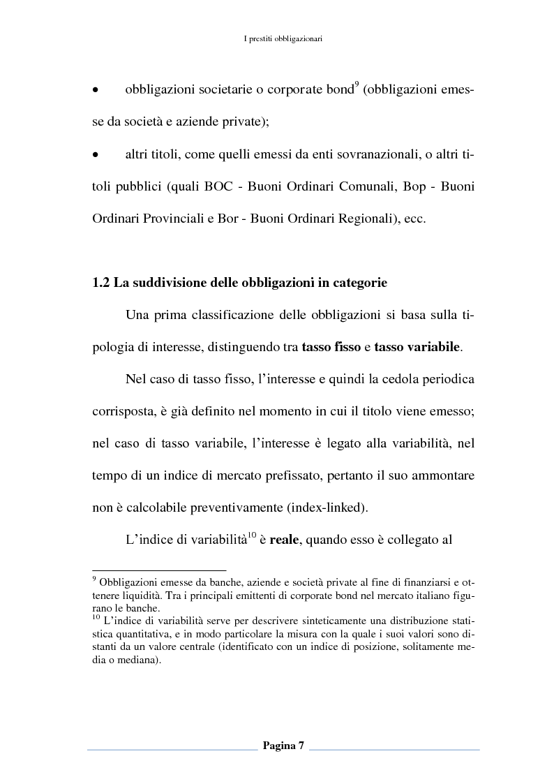 Anteprima della tesi: Profili contabili e di bilancio del prestito obbligazionario delle banche. Il caso della BCC Irpina, Pagina 8