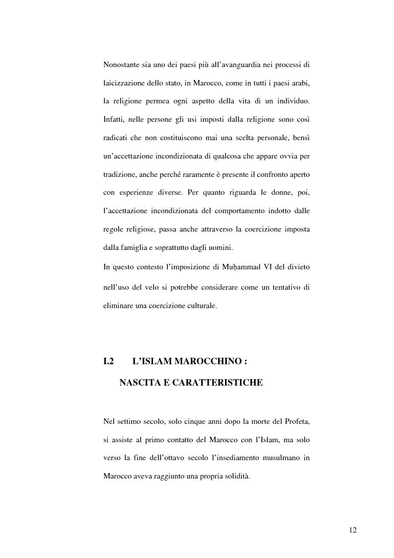Anteprima della tesi: Fatima Mernissi: analisi del linguaggio di una scrittrice marocchina., Pagina 11