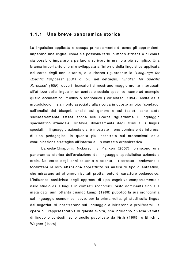 Anteprima della tesi: La comunicazione aziendale del ventunesimo secolo: analisi di un corpus di email in lingua inglese, Pagina 9
