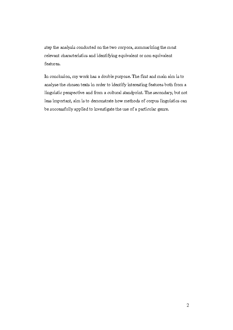 Anteprima della tesi: Promotional language for bank accounts: a corpus driven analysis through web sites comparable corpora., Pagina 3