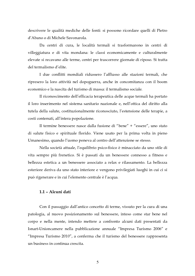 Anteprima della tesi: L'innovazione di un hotel con centro benessere, Pagina 3