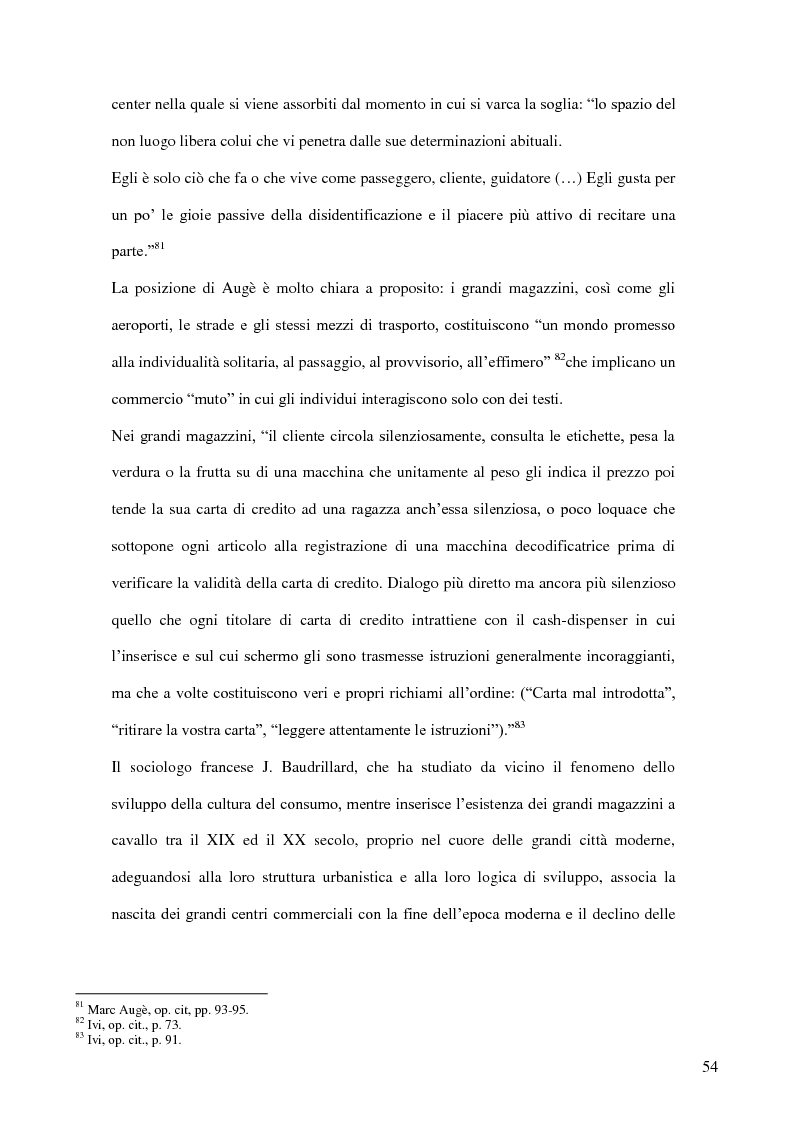 Anteprima della tesi: I nuovi luoghi del consumo. Produzione di senso e ricerca identitaria attraverso la pratica dello shopping, Pagina 3