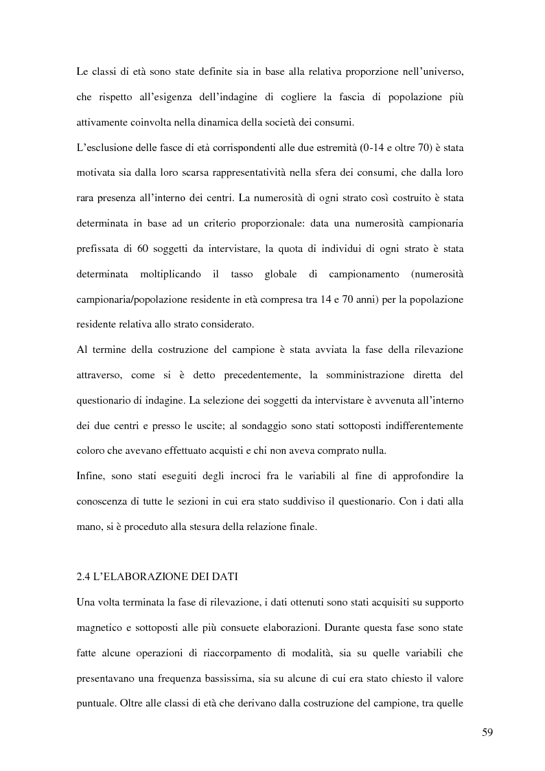 Anteprima della tesi: I nuovi luoghi del consumo. Produzione di senso e ricerca identitaria attraverso la pratica dello shopping, Pagina 8