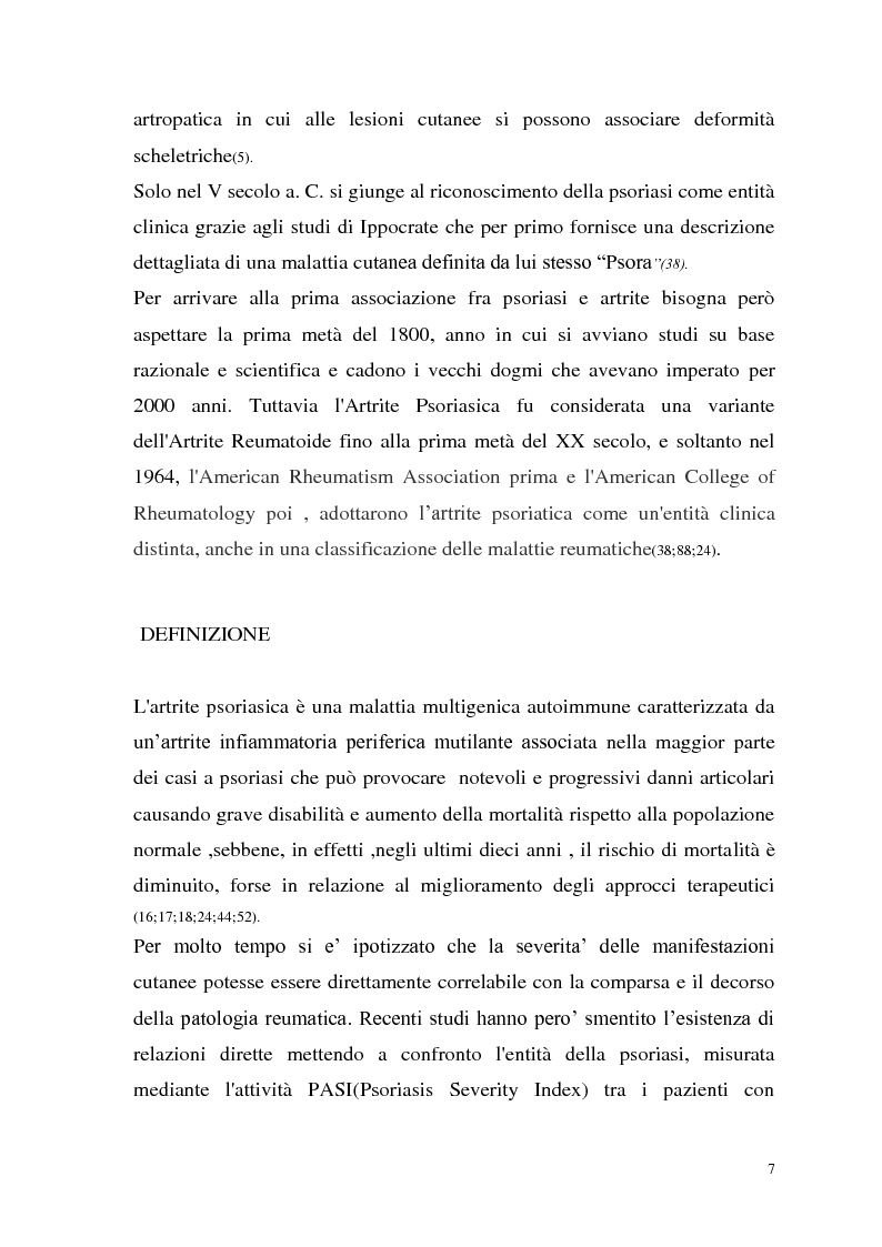 Anteprima della tesi: Artrite Psoriasica dell'ATM, Pagina 3