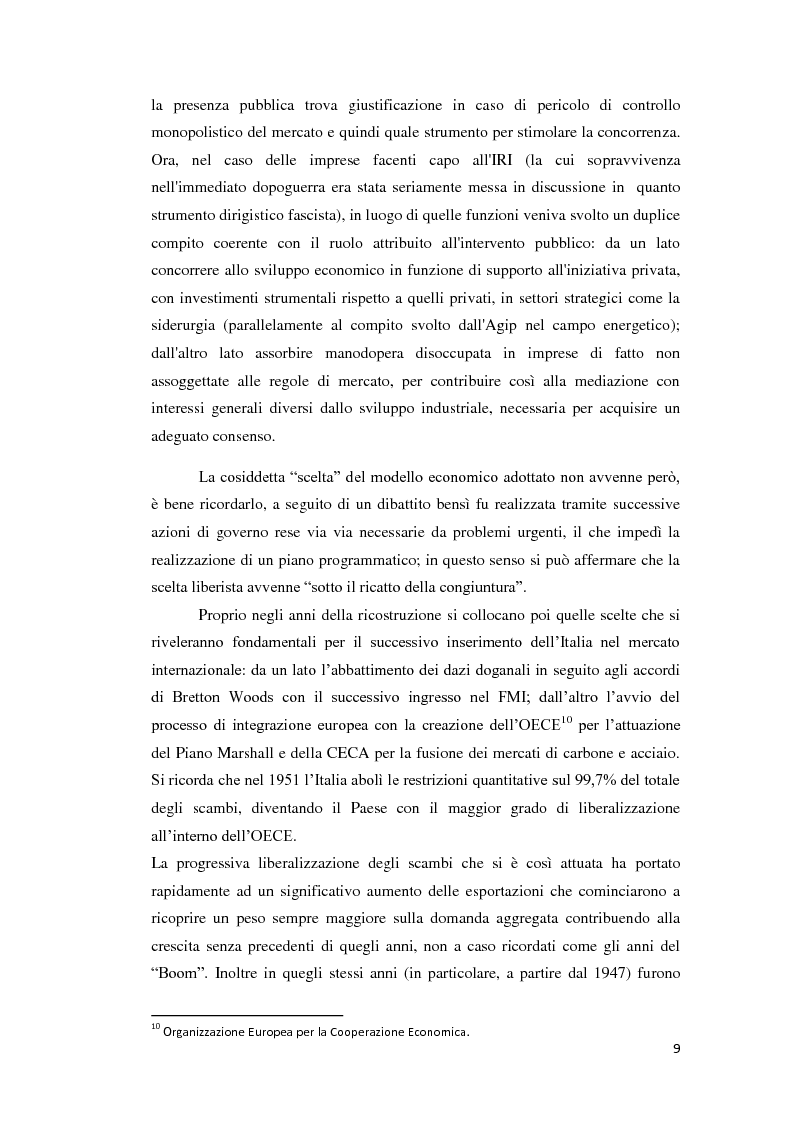 Anteprima della tesi: Integrazione Europea e diversione dei traffici: l'esperienza italiana., Pagina 10