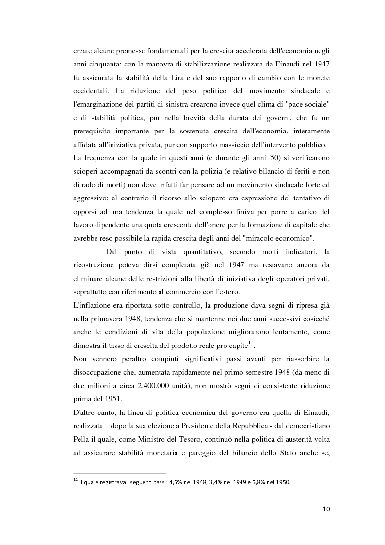 Anteprima della tesi: Integrazione Europea e diversione dei traffici: l'esperienza italiana., Pagina 11